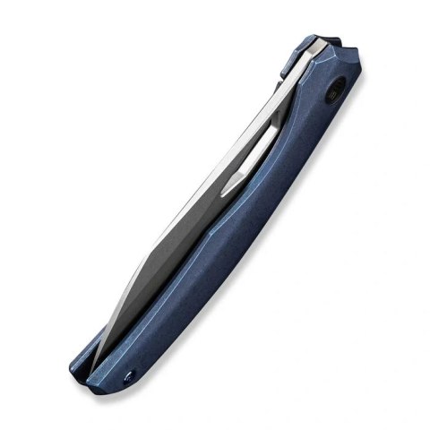 Nóż składany WeKnife Ignio Mystery Box Blue Titanium, Stonewashed CPM 20CV by Toni Tietzel (WE22042B-3 MB) WE Knife