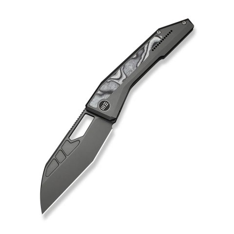 Nóż składany WeKnife Inceptus Dark Gray Titanium/White-Black G10, Gray Stonewashed M390 by Robert Saniscalchi (WE25017-1) WE Knife