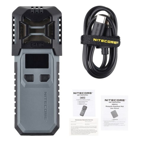 Odstraszacz komarów 2w1 Nitecore EMR10 czarny Nitecore