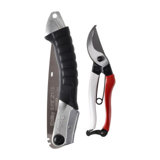 Zestaw sekator Okatsune 103 + piła ręczna Silky Super Accel 210 + etui gratis Okatsune