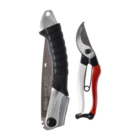 Zestaw sekator Okatsune 103 + piła ręczna Silky Super Accel 210 + etui gratis Okatsune