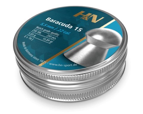 H&N Baracuda 15 5.52mm/.22 1.03g/15.89gr