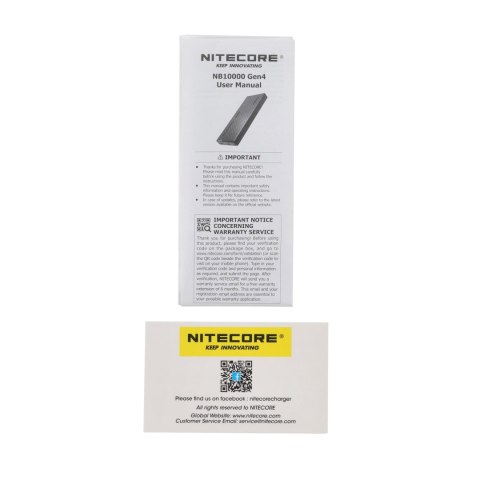 Ładowarka powerbank Nitecore NB10000 Gen4 Nitecore