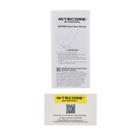 Ładowarka powerbank Nitecore NB20000 Gen3 Nitecore