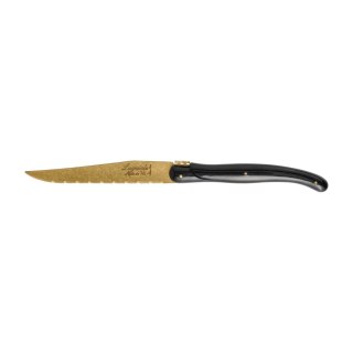 Nóż Laguiole do steków Prestige Line Style de Vie Gold Stonewash 6 szt. Laguiole