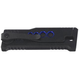 Nóż grawitacyjny Reate EXO-U Black-Blue Speedhole Aluminium, Stainless Steel (EXO-U SBK.BL) Reate Knives