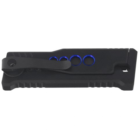 Nóż grawitacyjny Reate EXO-U Black-Blue Speedhole Aluminium, Stainless Steel (EXO-U SBK.BL) Reate Knives