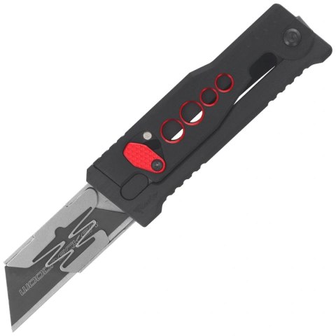 Nóż grawitacyjny Reate EXO-U Black-Red Speedhole Aluminium, Stainless Steel (EXO-U SBK.RD) Reate Knives