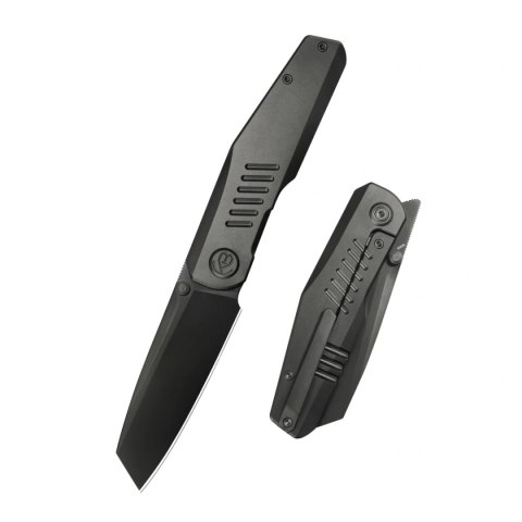 Nóż składany Kubey KB Knives Protocol Black DLC Titanium, Black DLC M390 by Panurin Design (KB419C) Kubey Knife