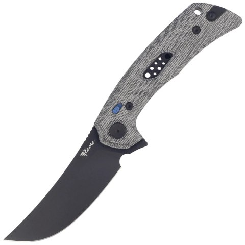 Nóż składany Reate PL-7 Black Micarta, Black PVD Nitro-V (PL-7 BKM PVD) Reate Knives