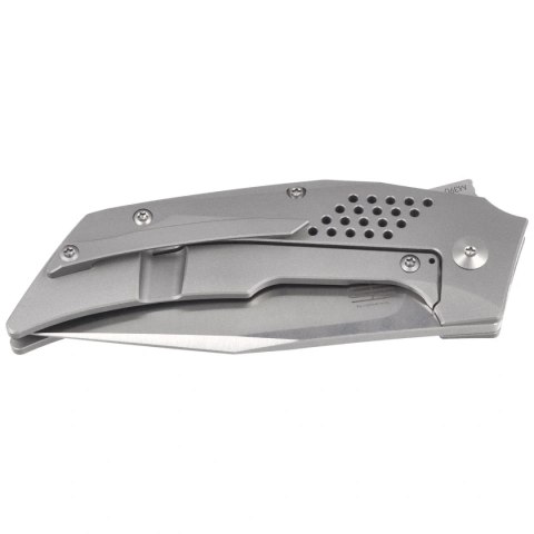 Nóż składany Reate T3500 Gray Titanium, Satin M390 by Tashi Bharucha Reate Knives