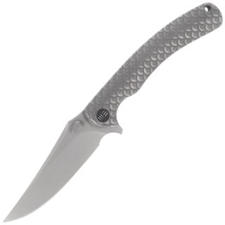 Nóż składany WeKnife Dracarys LE No 173/199 Gray Titanium, Stonewashed M390 (WE25061B-1) WE Knife
