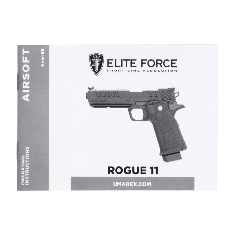 Replika pistolet ASG Elite Force Rogue 11 6 mm CO2 czarna Elite Force