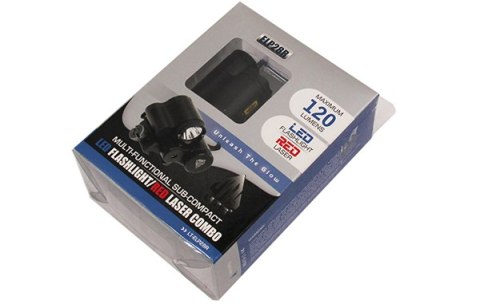 Latarka z laserem na broń Leapers UTG Sub-Compact Light/ Red Laser Combo Leapers
