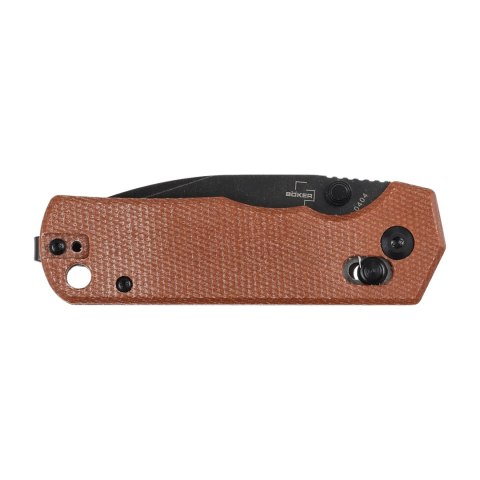 Nóż Boker Plus Rockstub Brown Micarta 2.0 14C28N 01BP0051 Boker