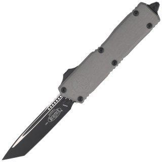 Nóż automatyczny OTF Microtech Scarab II Gen III Executive T/E Natural Clear Aluminium, Black M390MK by Tony Marfione (1177-1NC) Microtech Knives
