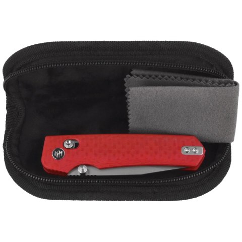 Nóż składany Remette RT-Aurora Red G10, Satin 14C28N (Aura-G4) Remette Knife