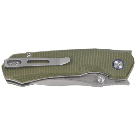Nóż składany Remette Rhino Micarta, Stonewashed 14C28N (MC25A) Remette Knife