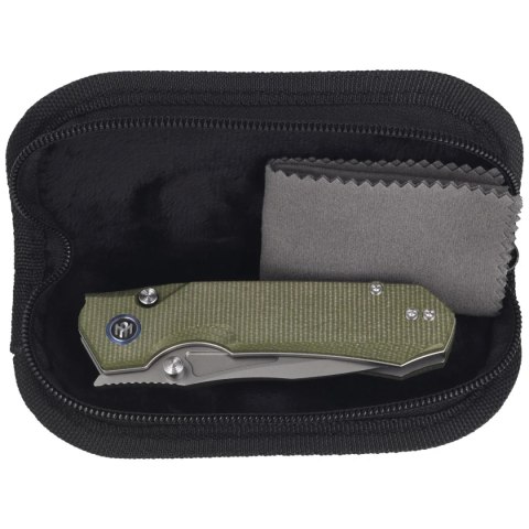 Nóż składany Remette Rhino Micarta, Stonewashed 14C28N (MC25A) Remette Knife