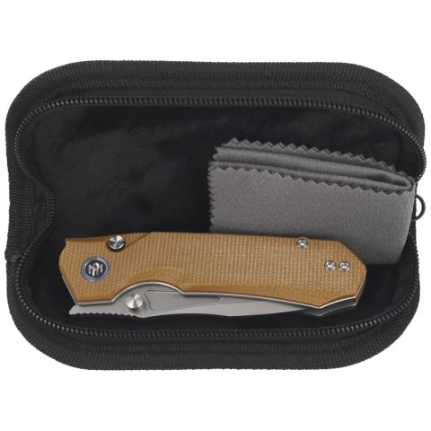 Nóż składany Remette Rhino Micarta, Stonewashed 14C28N (MC26A) Remette Knife