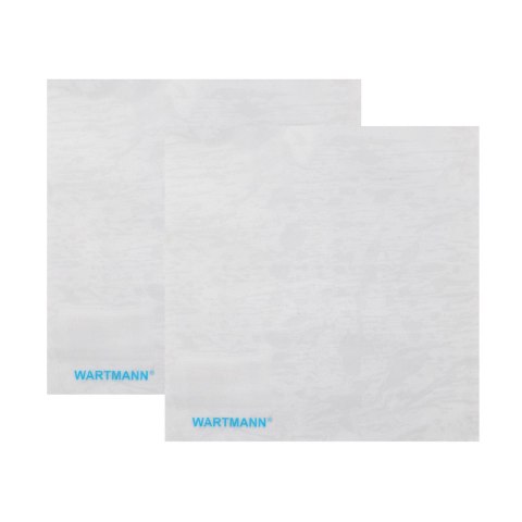 Podkładki Wartmann do dehydratora 0,7 mm PTFE-free 40x40 (2 szt.), białe Wartmann
