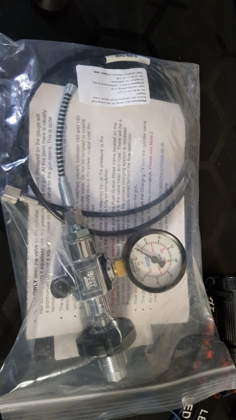 Przetoczka Charging kit Best Fittings DIN 200/300 bar przetoczka do ładowania karabinków