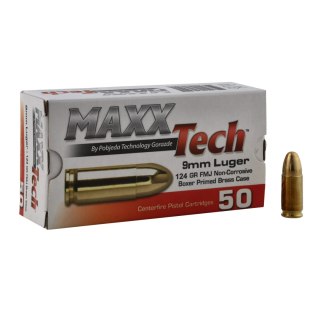 Amunicja PTG 9x19 mm Luger FMJ 7,5 g PTG - Pobjeda Technology