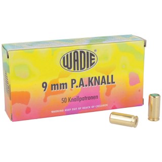 Amunicja hukowa pistoletowa WADIE 9mm P.A.Knall 50szt (845644) Wadie