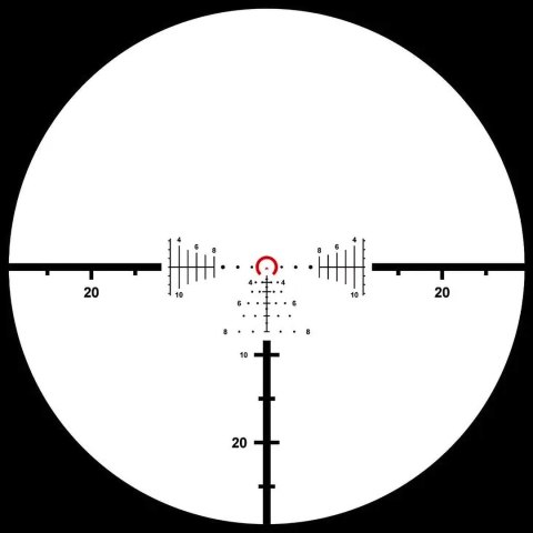 Luneta celownicza Primary Arms Compact PLx-1-8x24 FFP RDB ACSS Raptor 5.56/.308 Yard G2 Reticle - FDE Primary Arms