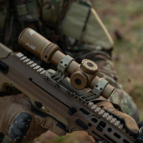 Luneta celownicza Primary Arms Compact PLx-1-8x24 FFP RDB ACSS Raptor 5.56/.308 Yard G2 Reticle - FDE Primary Arms