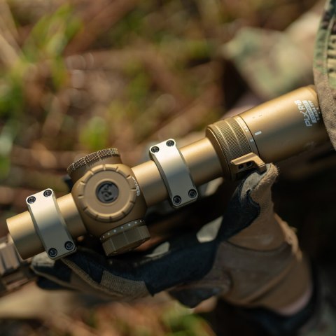 Luneta celownicza Primary Arms Compact PLx-1-8x24 FFP RDB ACSS Raptor 5.56/.308 Yard G2 Reticle - FDE Primary Arms