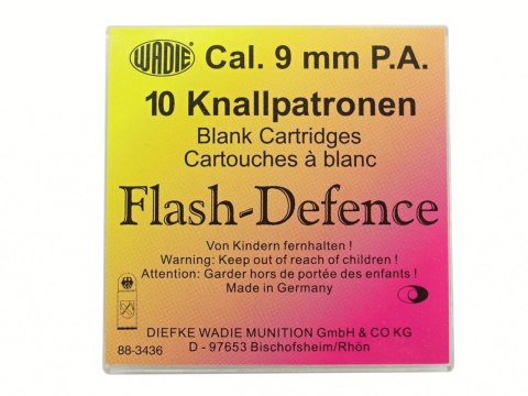 Naboje Flash Defence 9 mm do pistoletu 10 szt