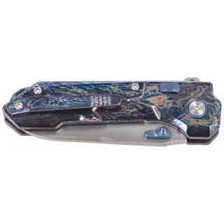 Nóż składany Remette Cosmic Flamed Titanium, Pearlescent M390 (RTCO-TC) Remette Knife