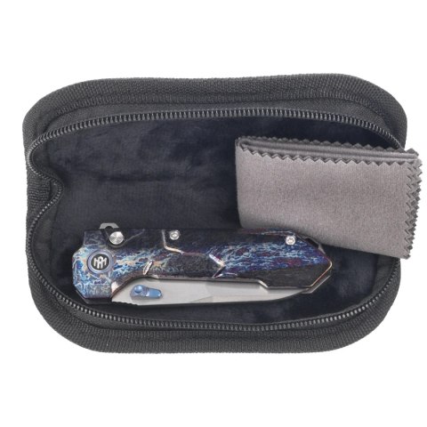 Nóż składany Remette Cosmic Flamed Titanium, Pearlescent M390 (RTCO-TC) Remette Knife