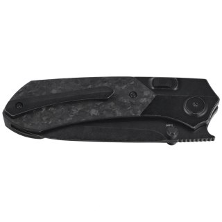 Nóż składany Remette RTPT-ELD Meteor Black Titanium / Carbon Fiber, Titanium Plating M390 (RTPT-ELD) Remette Knife