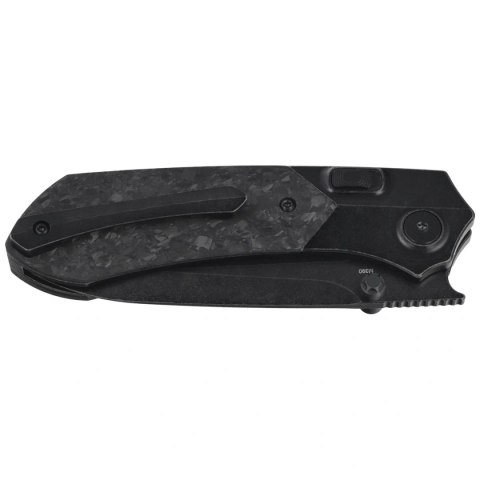 Nóż składany Remette RTPT-ELD Meteor Black Titanium / Carbon Fiber, Titanium Plating M390 (RTPT-ELD) Remette Knife