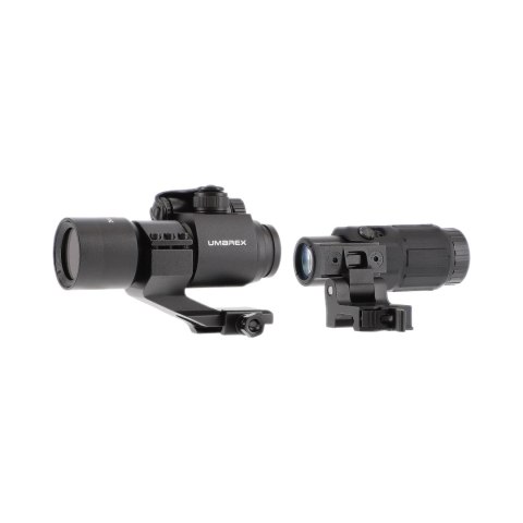 Zestaw kolimator Umarex MPS 3 (4 MOA) z powiększalnikiem 3x Umarex
