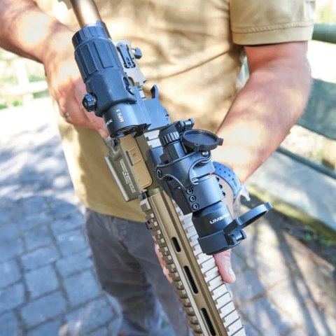 Zestaw kolimator Umarex MPS 3 (4 MOA) z powiększalnikiem 3x Umarex