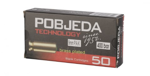 Startovací naboje Pobjeda 9mm pistolet 50 szt.