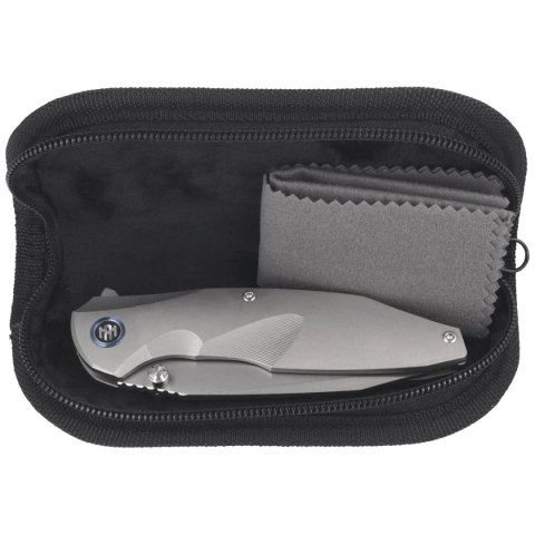 Nóż składany Remette RT-Cool Whale Gray Titanium, Pearlescent M390 (RTCL-T1) Remette Knife