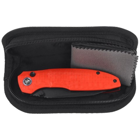 Nóż składany Remette RT-Cool Whale Orange G10, Titanium Plating/Stonewashed 14C28N (RTCL-GN4) Remette Knife