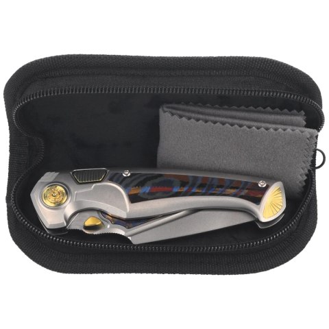 Nóż składany Remette Scepter Gray Titanium/Timascus, Pearlescent Surface M390 (SCPT-A) Remette Knife