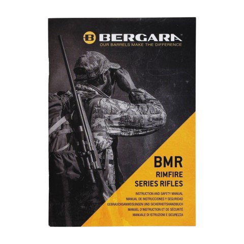 Karabinek Bergara BMR X Carbon .22 LR, 20", 1:16", 1/2x28 Bergara