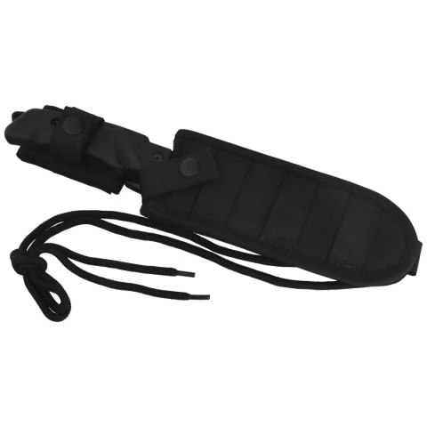 Nóż FOX Dino Tracker Black Forprene, Black N690Co by Black Roc Knives (FX-9CM08 B) FOX