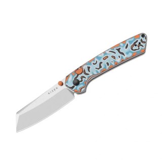Nóż składany Kizer Madrac Vortex Micarta, Satin 14C28N by Matteo Pignatelli (V3693BSA2) Kizer Cutlery