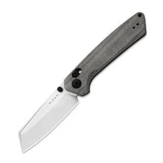 Nóż składany Kizer Madrac Black Norplex UltreX Micarta, Satin Nitro-V by Matteo Pignatelli (V3693A3) Kizer Cutlery