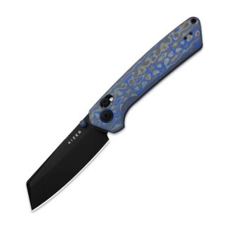 Nóż składany Kizer Madrac Vortex Micarta, Black Stonewashed Nitro-V by Matteo Pignatelli (V3693A4) Kizer Cutlery