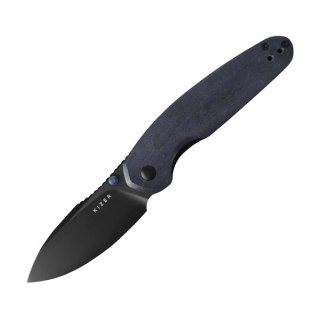 Nóż składany Kizer Meteora Blue Canyon Richlite, Black PVD Nitro-V by Evgeniy Bulychev (V3730A3) Kizer Cutlery