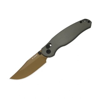Nóż składany Kizer Phoca CC Gray Aluminum, Sunset Metal PVD AEB-L (V3780A2) Kizer Cutlery