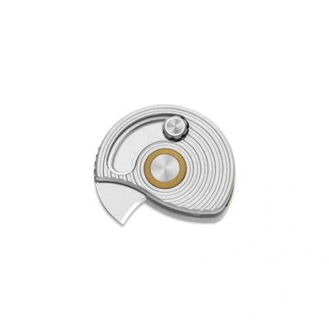 Nóż składany Kizer Snail-trail Silver Aluminum, Satin AEB-L by Caleb Waldman (V2757A3) Kizer Cutlery